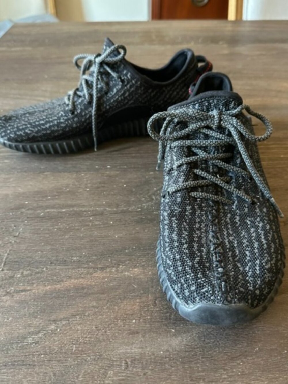 Adidas Men's Yeezy Boost Sneakers - Black